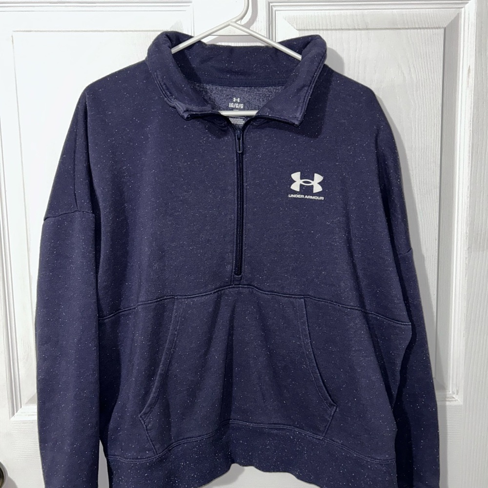 Under Armour Womens Purple Quarter Zip